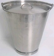 Seau gradué inox