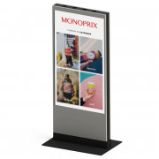 Totem tactile 43", 49" ou 55"