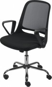 Siège de bureau avec accoudoirs pivotants