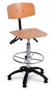 Siège ergonomique en bois