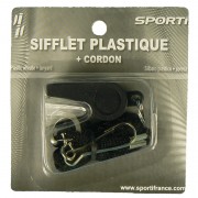 Sifflet plastique d'arbitrage 