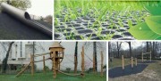 Sol amortissant en nid d'abeilles
