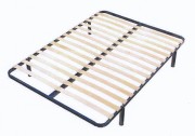 Sommier métallique à lattes pliables