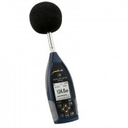 Sonomètre portable de classe I avec bande d'octaves - Pondération A, B, C, Z - Plage jusqu'à 136 db(A)