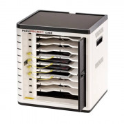 Station de charge compacte - 10 tablettes - Jusqu'à 11,6'' - HUB USB avec synchronisation - A poser ou fixer au mur
