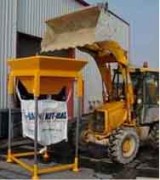 Station de remplissage pour big bag spécial travaux public