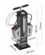 Station réparation gonflage vélo
