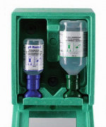 Station lave œil pour industrie chimique - pH neutre 200 ml et Chlorure de sodium 500 ml