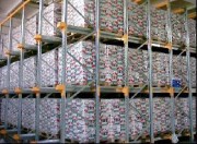 Stockage dynamique pour palettes en rotation