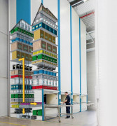 Stockeur vertical rotatif - sur mesure