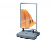 Stop trottoir avec base plastique