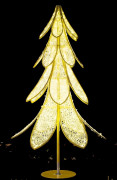 Structure de noël arbre illuminé