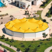 Structure modulaire abri de parking