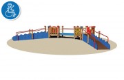 Structure multi jeux pour PMR