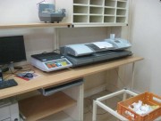 Support pour machines traitement courrier