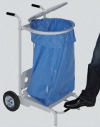 Support sac poubelle mobile 120 litres