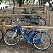 Support vélo tout bois
