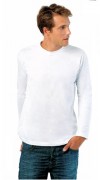 T-shirt personnalisé manches longues unisexe jersey