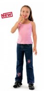 T-shirt personnalisé sans manches enfant côte 1x1