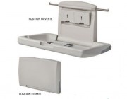 Table à langer repliable