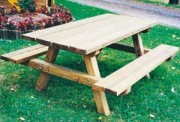 Table à pique-nique en bois