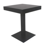 Table à plateau carré contreplaqué