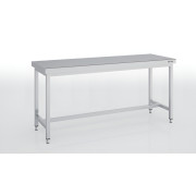 Table adossée