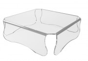 Table basse en plexi