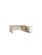 Table bureau avec retour droit