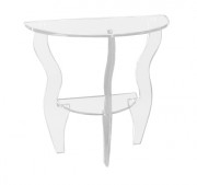 Table crédence plexiglas