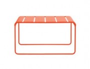 Table de bistrot acier