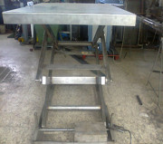 Table élévatrice de quai sur mesure