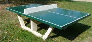 Table de ping pong en béton