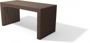 Table de pique nique plastique recyclé rectangulaire
