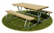 Table de plein air sans dossier