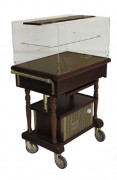 Table de service réfrigérée roulante