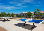 Table de tennis anti-vandalisme forte