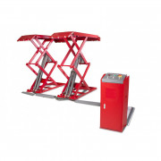 Table élévatrice à ciseaux hydraulique d'atelier