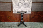 Table mange-debout en métal pour bar - Haut. 111 cm x Larg.70 cm