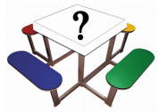 Table multi-jeux exterieure personnalisable
