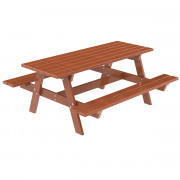 Table pique nique bois exotique