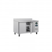 Table réfrigérée négative avec dosseret