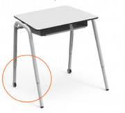 Table réglable en hauteur 1 place