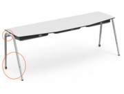 Table réglable en hauteur 3 places