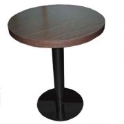 Table ronde en bois pour bar 