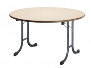 Table ronde pliante empilable