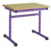 Table scolaire rectangulaire réglable