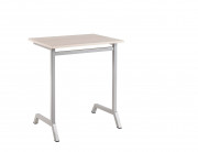 Table scolaire sur patins