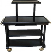 Table se service en bois 3 plateaux