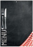 Tableau ardoise de menu